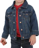 wrangler baby boys denim jacket logo