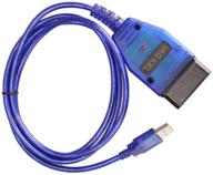 🔌 aidixun vag-com usb cable obd2 kkl 409.1 auto scanner tool, compatible with skoda, volkswagen, and seat logo