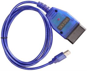 img 1 attached to 🔌 Aidixun VAG-COM USB Cable OBD2 KKL 409.1 Auto Scanner Tool, Compatible with Skoda, Volkswagen, and Seat