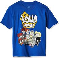 👕 discover the vibrant style of the loud house boys' little short sleeve t-shirt! logo