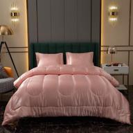comforter alternative microfiber filling pillowcases bedding logo