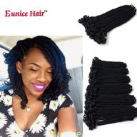 eunice crochet braiding senegalese hairstyles logo