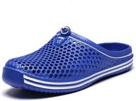 libinxif men's breathable bathing footwear slippers shoes, mules & clogs logo