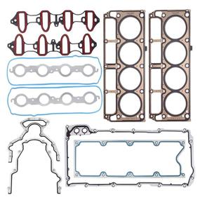 img 1 attached to 🧲 LIMICAR Cylinder Head Gasket Set & Head Bolts ES72173 (1st Gen) - Compatible with Chevrolet Silverado, Tahoe, GMC Yukon, Envoy, Buick Cadillac - 4.8L 5.3L - 2002-2011