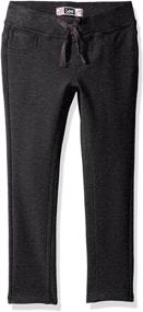 img 2 attached to 👖 Lee Girls' Skinny Pull-on Pant with Knit Waistband
