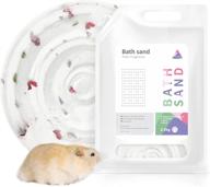 🐹 bucatstate 5.5lb dust-free hamster bath sand: natural desert silica sand for dwarf gerbil, syrian, robo, golden bear, reptiles, guinea pigs logo