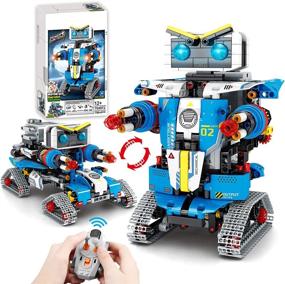 img 4 attached to 🔧 Revolutionary 2 in 1 STEM Remote Control Building Kit: Unleash Creativity and Build Your Own Exciting Creations