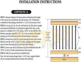 img 4 attached to MTB Length Balusters Standard Coated