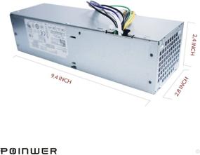 img 3 attached to NT1XP YH9D7 255W Power Supply For Dell Optiplex 3020 7020 9020 Precision T1700 Small Form Factor (SFF) Systems R7PPW 3XRJ0 V9MVK FP16X T4GWM M9GW7 FN3MN H255ES-00 D255AS-00 D255E001L F255ES-00