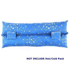 img 2 attached to 🔵 Cobalt Blue Seatbelt Pillow with Pocket - Support for Hysterectomy, Cervical Cancer, Uterine Fibroids, Organ Transplants, Abdominal Surgery, and C-Section Recovery - Car Seat Belt Pad for Abdomen Healing