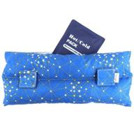🔵 cobalt blue seatbelt pillow with pocket - support for hysterectomy, cervical cancer, uterine fibroids, organ transplants, abdominal surgery, and c-section recovery - car seat belt pad for abdomen healing logo