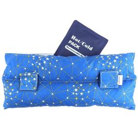 img 3 attached to 🔵 Cobalt Blue Seatbelt Pillow with Pocket - Support for Hysterectomy, Cervical Cancer, Uterine Fibroids, Organ Transplants, Abdominal Surgery, and C-Section Recovery - Car Seat Belt Pad for Abdomen Healing