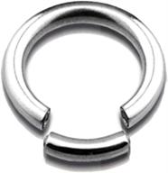 🔗 dynamique seamless segment ring: premium 316l surgical steel for unique style and comfort (sold individually) logo