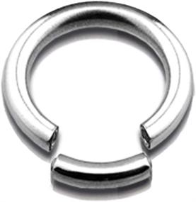 img 3 attached to 🔗 Dynamique Seamless Segment Ring: Premium 316L Surgical Steel for Unique Style and Comfort (Sold Individually)