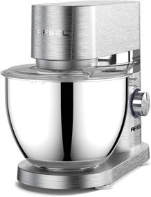 img 3 attached to 🍳 Aifeel Die-Cast Stand Mixer: 9 Accessories for Multifunctional Kitchen Mixing with Low Noise