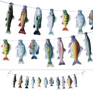 🎣 havercamp gone fishin string hanging banner для жареной рыбы, ловли лягушек, пресноводной прудовой и соревнований по соленой воде - улучшение декорации seo логотип