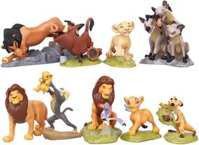 img 3 attached to Figures Animals Topper Christmas Birthday