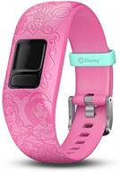 garmin vívofit jr 2 disney princess розовый аксессуарный браслет - улучшите трекер фитнеса вашего ребенка! логотип