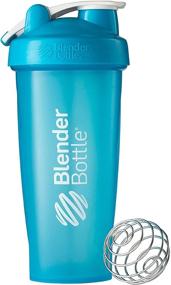 img 4 attached to BlenderBottle Disc White Loop Classic Shaker Bottle (Discontinued 🍶 Model), 28-Ounce Top, Aqua/Aqua: Shop Now for the Best Deals!