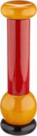 🌶️ alessi red wood pepper mill, revamped design логотип