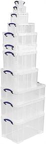 img 1 attached to 📦 Versatile and Transparent: Really Useful Clear Box - 1.6 Litre Storage Solution