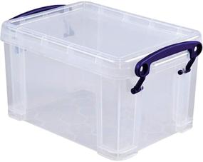 img 2 attached to 📦 Versatile and Transparent: Really Useful Clear Box - 1.6 Litre Storage Solution