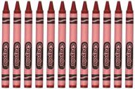 🖍️ топ-рейтинговые карандаши crayola обычного красного цвета: 12 карандашей в коробке - необходимый предмет для каждого художника логотип