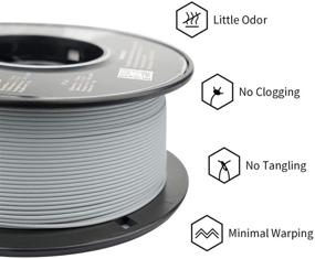 img 3 attached to 🖨️ Enhance Print Quality with ERYONE Matte PLA Filament for 3D Printer Additive Manufacturing