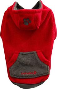 img 3 attached to FouFou Dog Fou Lar Fleece Hoodie Dogs in Apparel & Accessories