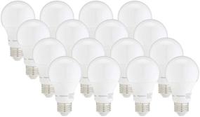 img 4 attached to AmazonBasics Equivalent Dimmable Lifetime 16 Pack Industrial Electrical
