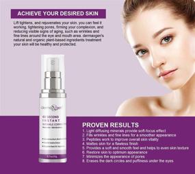 img 2 attached to 💫 Dermaxgen 60 Second INSTANT Wrinkle Corrector - Age-Defying & Firm Skin Treatment with PURE ORGANIC Peptide for Youthful Results - 0.7FL OZ/ 20 ML