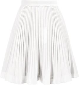 img 4 attached to 👗 GRACE KARIN Elastic Girls Skirt - Stylish Girls' Clothing Skirts & Skorts