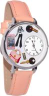 whimsical watches unisex u1610008 leather logo