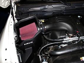 img 3 attached to 🚀 Airaid Cold Air Intake System for 2009-2012 DODGE/RAM: Boost Horsepower with Superior Filtration – AIR-301-237