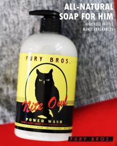 img 2 attached to 🧼 Ranger Premium Hand & Body Power Wash: Fury Bros. 16 oz, Saddle Leather, Pine, Citrus, All Natural, Vegan Friendly with Pumice Scrub, Made in USA