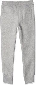 img 2 attached to 👖 Cozy and Stylish: Amazon Essentials Fleece Jogger Heather Girls' Clothing