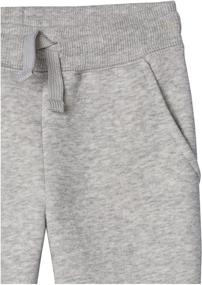 img 1 attached to 👖 Cozy and Stylish: Amazon Essentials Fleece Jogger Heather Girls' Clothing