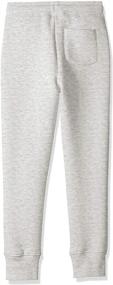 img 3 attached to 👖 Cozy and Stylish: Amazon Essentials Fleece Jogger Heather Girls' Clothing