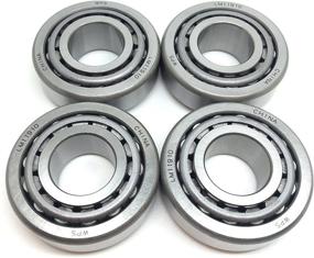 img 2 attached to 🚜 (Pack of 4) WPS (TM) Trailer/Agricultural Hub Wheel Bearing Set - LM11949 LM11910, 0.75'' Inner Diameter x 1.781'' Outer Diameter