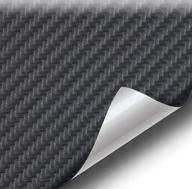 🌊 black carbon fiber weatherproof faux leather finish marine vinyl fabric - vvivid (1.5ft x 54") - enhanced seo logo