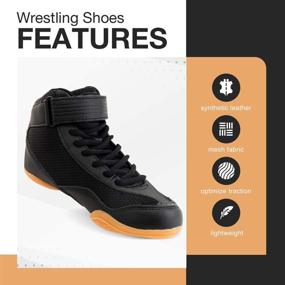 img 1 attached to 🏋️ Lightweight Core Weightlifting Shoes for Wrestling