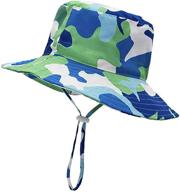 tbfun sun protection adjustable breathable quick dry boys' accessories - hats & caps logo