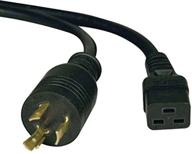 🔌 tripp lite 20a тяжеловесный силовой кабель p040-014 - pdu & ups 12awg, 14 футов - iec-320-c19 к nema l6-20p. логотип