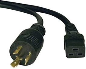 img 1 attached to 🔌 Tripp Lite 20A тяжеловесный силовой кабель P040-014 - PDU & UPS 12AWG, 14 футов - IEC-320-C19 к NEMA L6-20P.