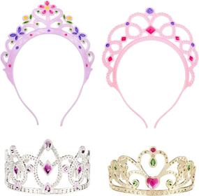 img 4 attached to Melissa & Doug Dress-Up Tiaras Costume