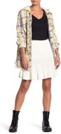 free people womens solid skirt logo