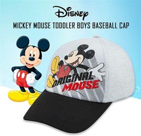 img 3 attached to 🐭 Disney Boys Mickey Mouse Baseball Cap - Toddler to Little Kid (Ages 2-7)