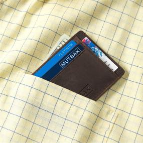 img 1 attached to 🔒 MUTBAK Sentry Cardholder: Minimalist Design with Enhanced Blocking for SEO