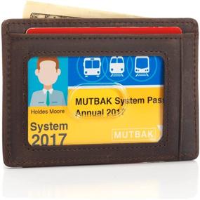 img 3 attached to 🔒 MUTBAK Sentry Cardholder: Minimalist Design with Enhanced Blocking for SEO