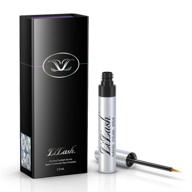 👁️ lilash purified eyelash serum: enhance & extend eyelashes for sensitive eyes & contact lens wearers - 90-day supply (2ml) logo